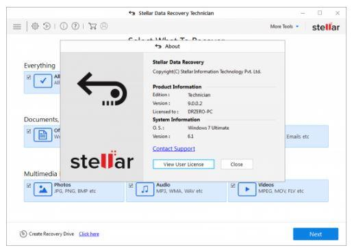 Stellar Data Recovery