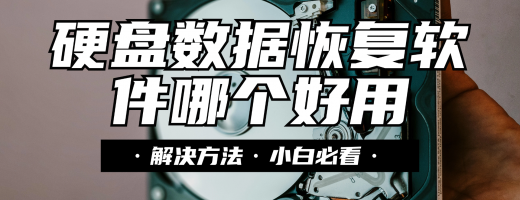 十大硬盘数据恢复软件对比与评测，适合零基础用户的数据恢复软件，免费且高效！