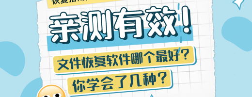 文件恢复软件怎么选？这款工程师私藏！收藏这一篇就够了！