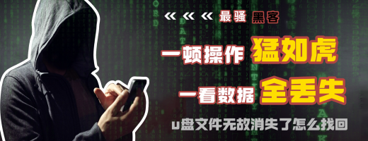 U盘文件无故消失了怎么找回？2026年这款数据恢复神器请收下！小白直接抄作业！