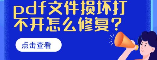 pdf文件损坏打不开怎么修复？介绍5种很强的文件修复方法